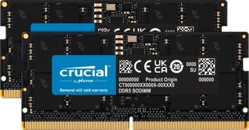 Micron Crucial RAM 16gb Kit 2 X 8gb Ddr5-4800MHz Sodimm | Astral Labs
